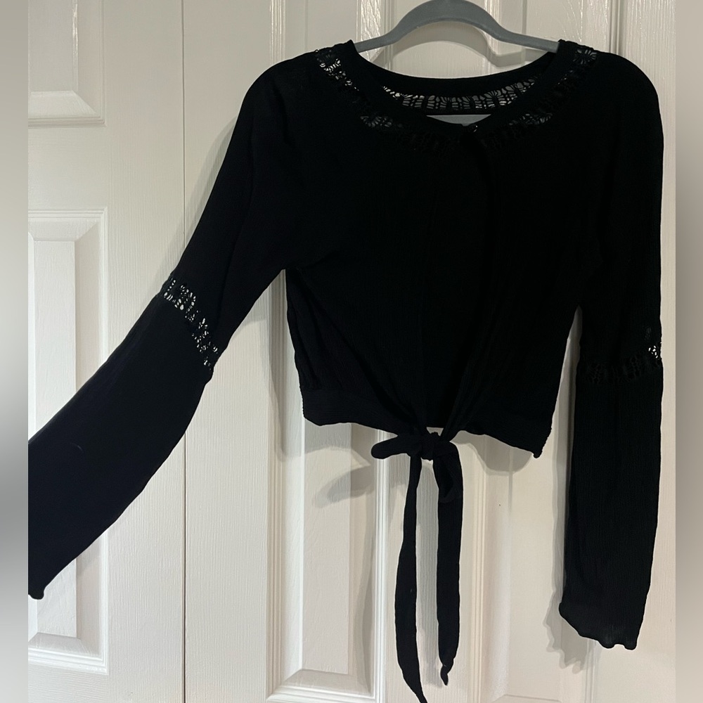 Open back blouse